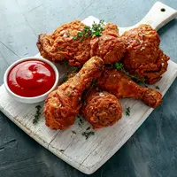 ilustrasi ayam goreng terasi/copyright by  DronG (Shutterstock)