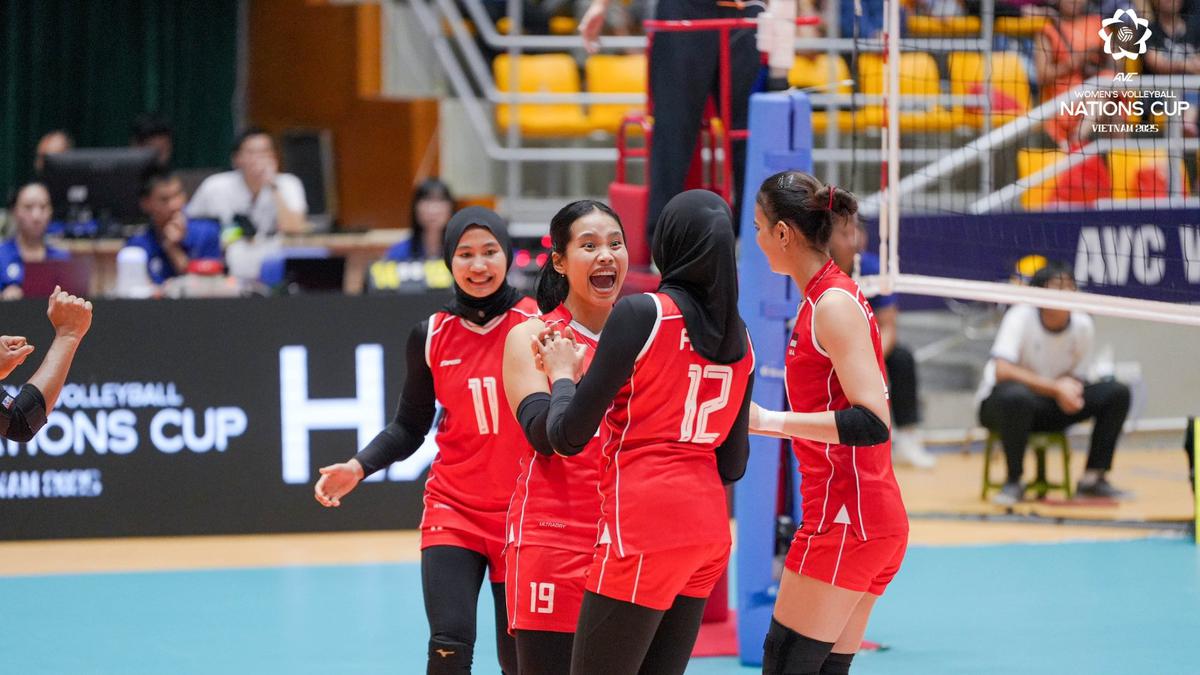 Timnas Voli Putri Indonesia Raih Kemenangan Pertama di AVC Nations Cup 2025