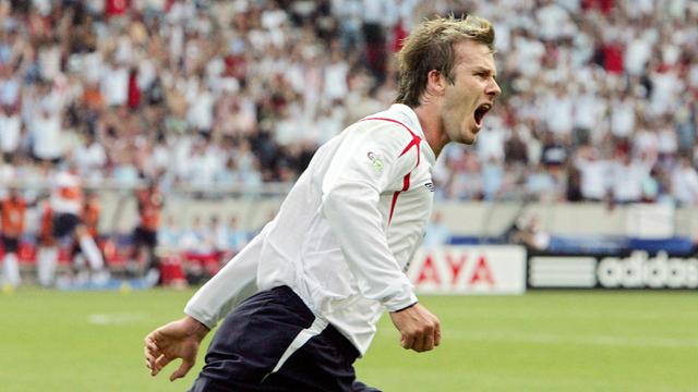 Foto: Melihat Gaya Rambut David Beckham Saat Tampil di Piala Dunia
