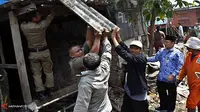 25 Gubuk `Esek-esek` di Tanah Abang Digusur