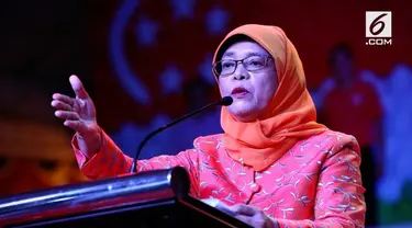 Halimah Yacob, Presiden perempuan pertama Singapura pernah berjualan nasi padang di Singapura