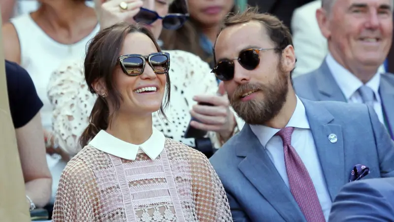 Pippa Middleton Bergaun Menerawang di Wimbledon