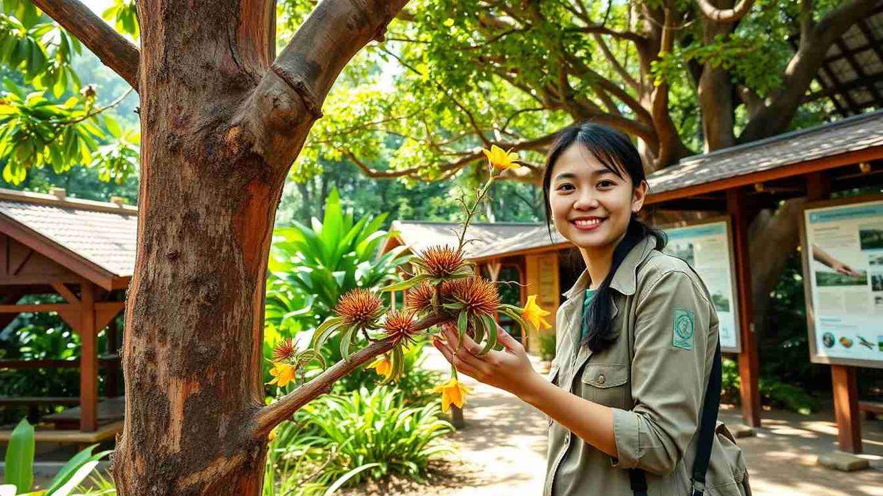 ciri-ciri kayu secang