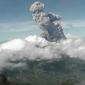 Erupsi Gunung Merapi, Minggu, 21 Juni 2020. (Foto: Liputan6.com/BPPTKG/Wisnu Wardhana)