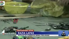 Kanwil Kemenkumham Jawa Barat bongkar saung eksklusif pengunjung di sekitar Lapas Sukamiskin, Bandung.