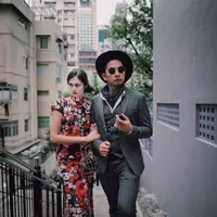 Ringgo Agus Rahman dan Sabai Morscheck liburan di Hong Kong. (dok. Instagram @ringgoagus/https://www.instagram.com/p/BpTIL71gRgk/?utm_source=ig_web_copy_link/Asnida Riani)