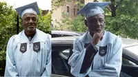 Pria mantan narapidana bernama David Norman ini ubah hidupnya dengan lulus menjadi sarjana tertua (sumber. Huffingtonpost.com)