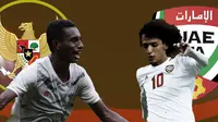 Indonesia U-16 vs Uni Emirat Arab U-16. (Bola.com/Dody Iryawan)