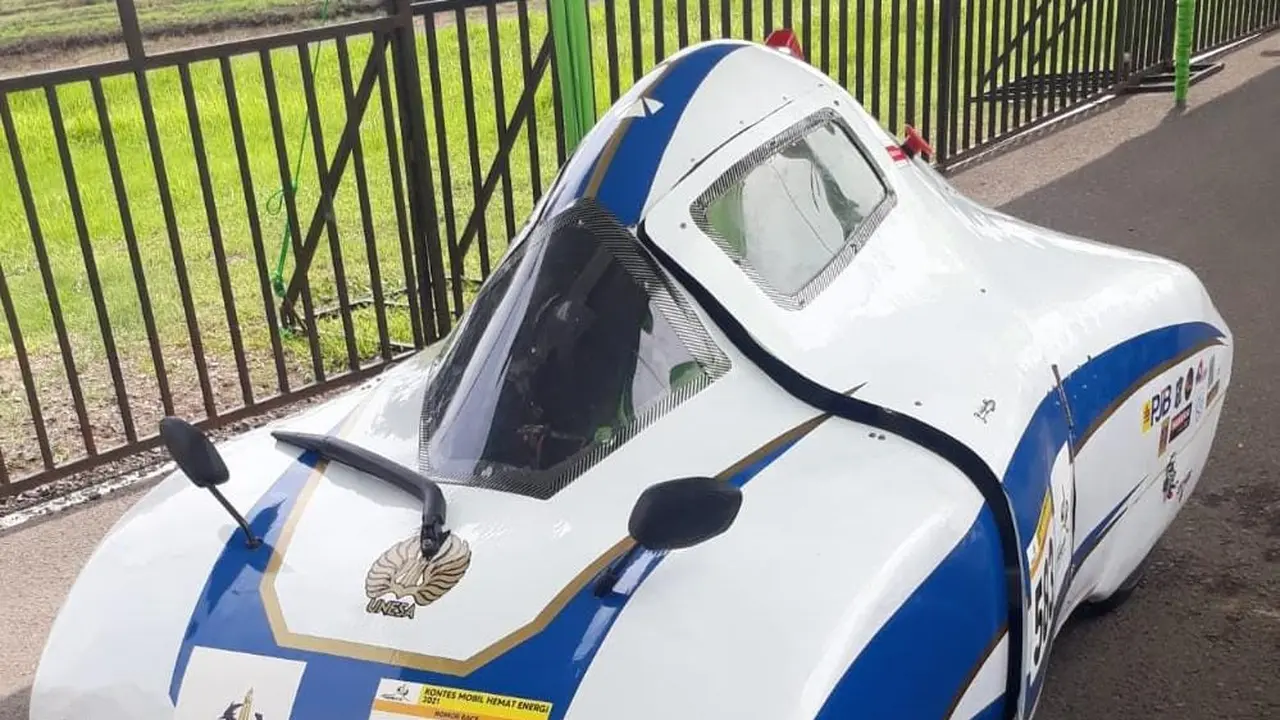 Kisah Garnesa Racing Team Unesa Sabet Juara Kontes Mobil Hemat Energi 2021