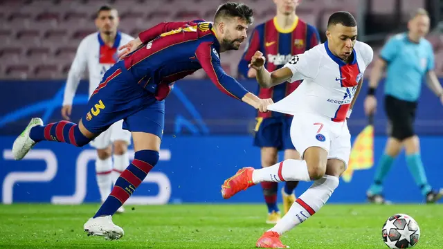 FOTO: 7 Fakta Menarik Usai Barcelona Dipecundangi PSG, Lionel Messi dan Kylian Mbappe Cetak Rekor