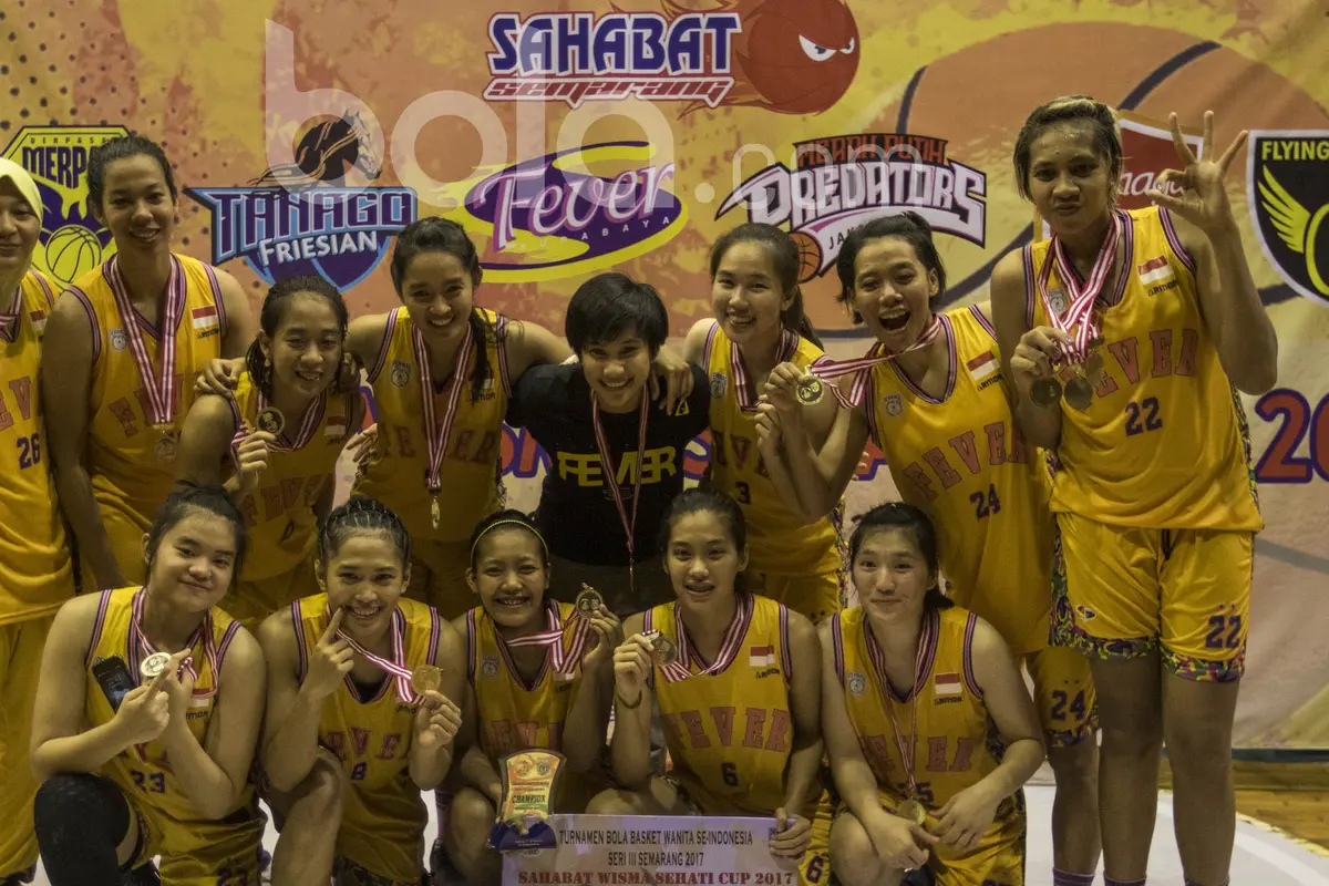 Basket Putri, Surabaya Fever Juara usai Bungkam Sahabat Semarang