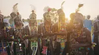 Festival Gerewol merupakan kontes rebut istri orang di Afrika. (Sumber: cntraveller)