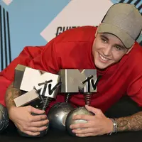 Justin Bieber di MTV Europe Music Awards 2015 (Bintang/EPA)