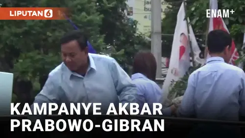 VIDEO: Zulhas dan Kaesang Hadiri Kampanye Akbar Prabowo-Gibran
