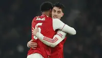 Foto: Momen Kai Havertz Berikan Mimpi Buruk untuk Sang Mantan, Bawa Arsenal ke Final Carabao Cup 2025/2026