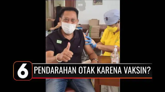 Komedian Tukul Arawana tengah dirawat di Rumah Sakit Pusat Otak Nasional (RSPON) akibat stroke. Sejumlah masyarakat berpendapat, pendarahan otak yang dialami tukul ada kaitannya dengan vaksin Covid-19. Namun hal itu dibantah Direktur Utama RS PON.