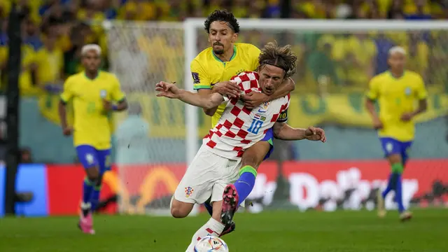 Perempatfinal Piala Dunia 2022: Kroasia vs Brasil