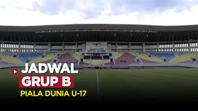 Berita video, Jadwal Grup B Piala Dunia U-17 2023 yang akan berlangsung di Stadion Manahan Solo dan Stadion Gelora Bung Tomo Surabaya.