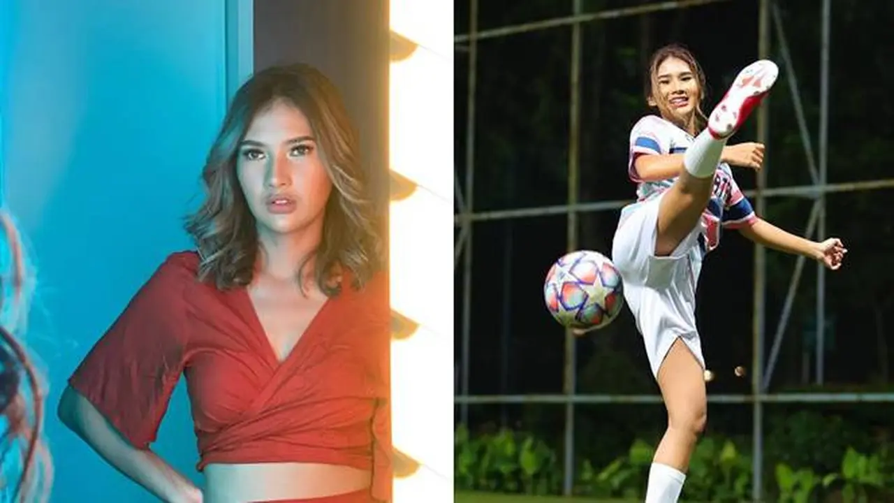 Punya Tendangan Kung Fu, Ini 6 Potret Soraya Rasyid Saat Main Bola