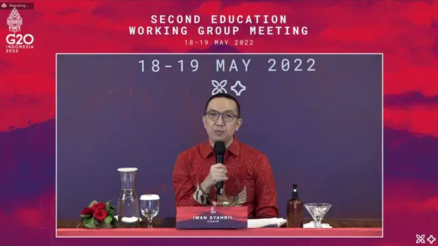 Kemendikbudristek akan bawa laporan EdWG G20 ke PBB