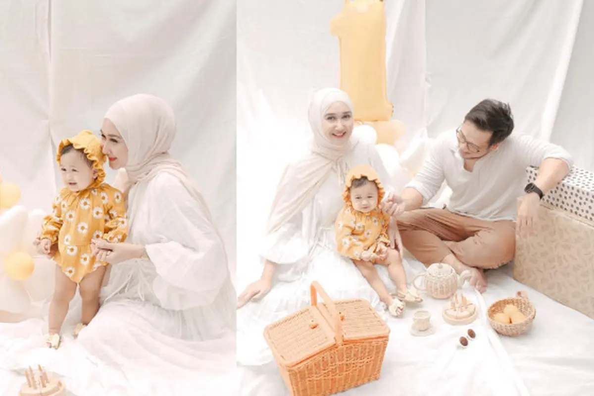 Momen Dian Pelangi Rayakan Ultah Anak Untuk Pertama Kali, Penuh Suka Cita