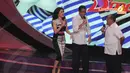Aburizal Bakrie memuji kiprah Jokowi yang didaulat PDIP menjadi Capres dalam Pemilihan Presiden pada 9 Juni mendatang (Liputan6.com/Herman Zakharia)