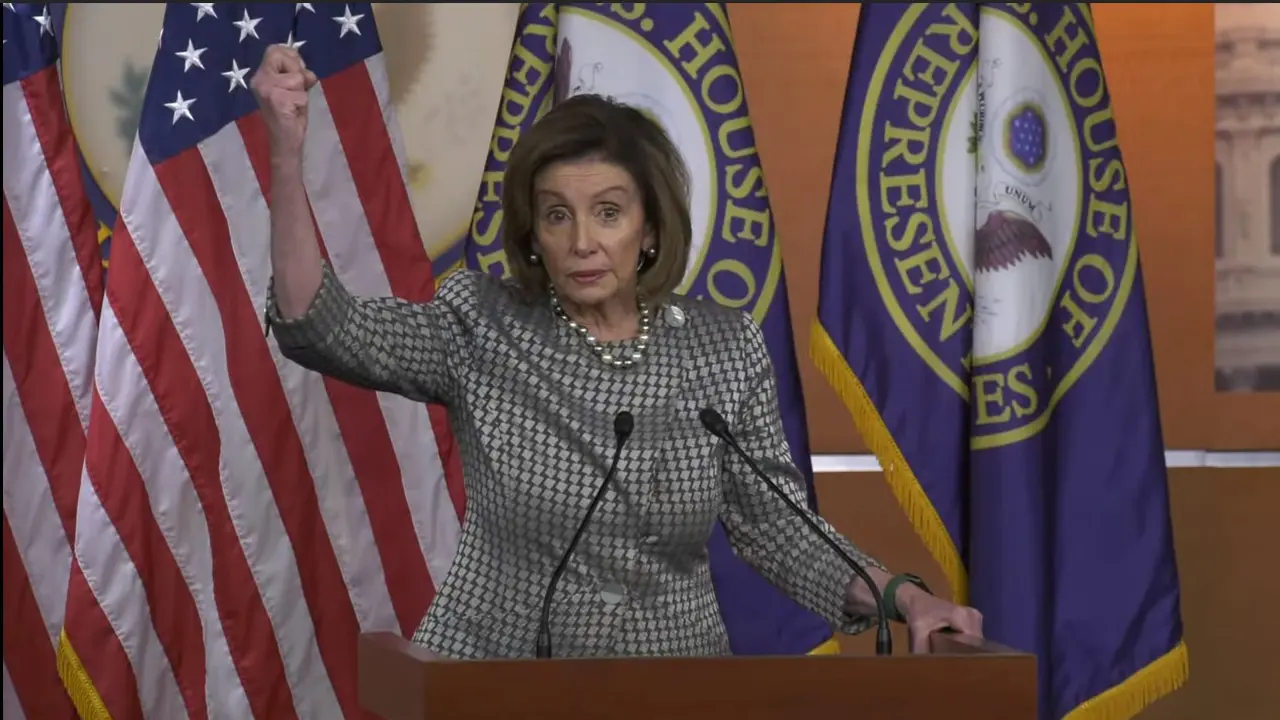 Ketua DPR AS Nancy Pelosi.