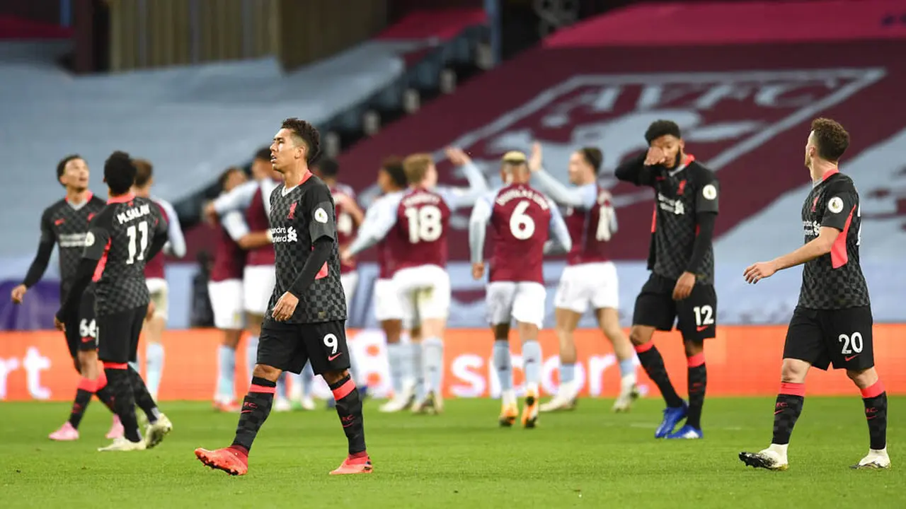 Reaksi Beragam Pemain Liverpool Usai Tak Berdaya di Markas Aston Villa