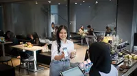 Ilustrasi nasabah BRI melakukan transaksi. Foto: BRI