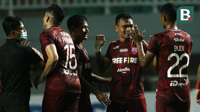 Foto: Dua Gol Ferdinand Sinaga ke Gawang Persiba Bawa Persis Solo Temani Rans Cilegon FC ke Semifinal Liga 2