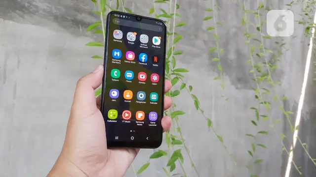 Tampilan muka Samsung Galaxy M31. Dok: Iskandar