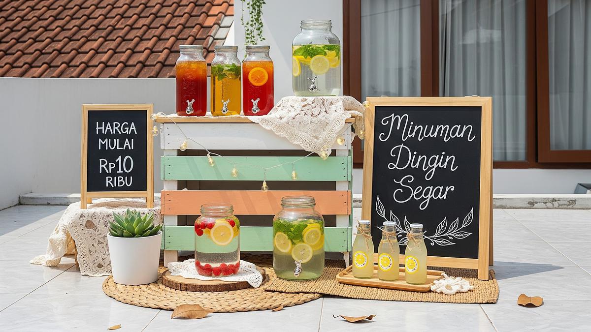 7 Ide Jualan Minuman Dingin di Teras Rumah Type 45 saat Musim Kemarau dengan Modal di Bawah Rp500 Ribu