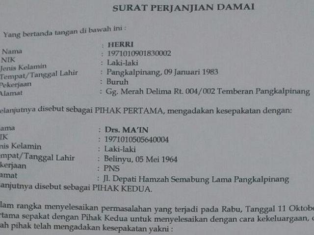 Video Aksi Guru Aniaya Siswa Bukan Di Pangkalpinang Tapi Regional Liputan6 Com
