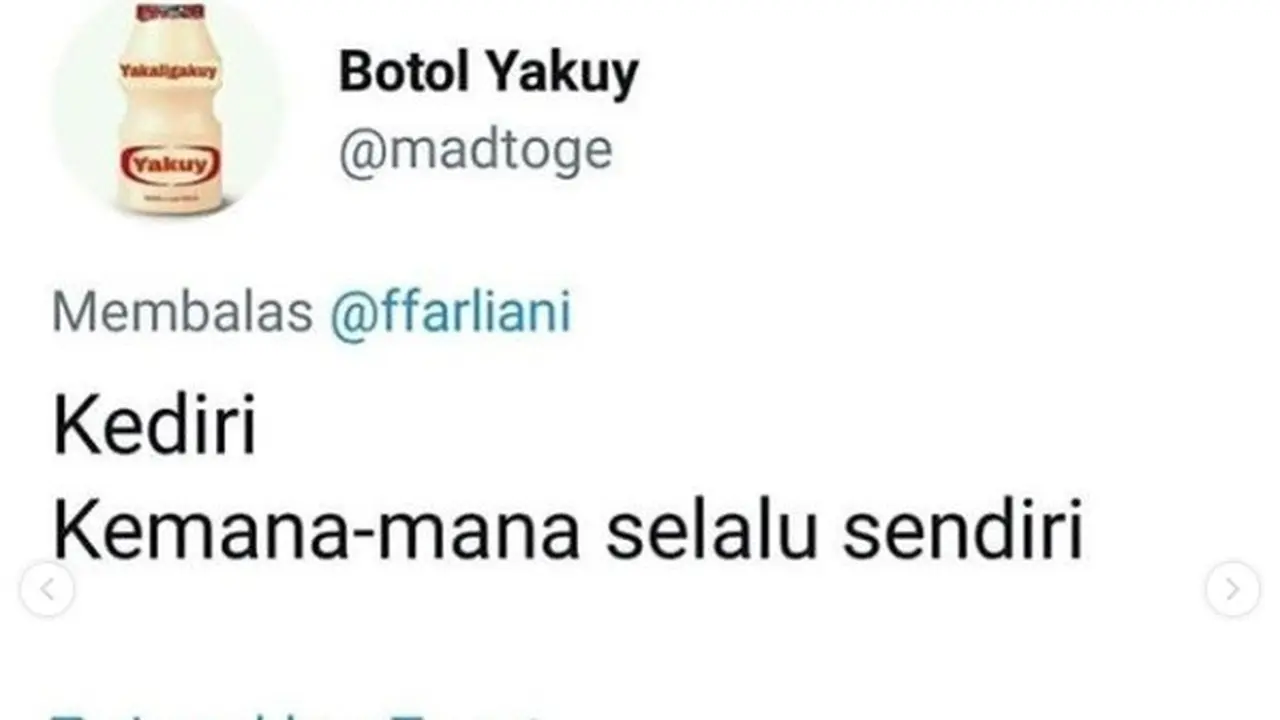 singkatan nama kota ala warganet (foto: instagram/@drama.sosialmedia)