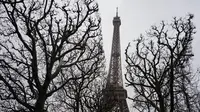 Serikat pekerja dari perusahaan pengelola Menara Eiffel, CGT dan Force Ouvriere meminta Dewan Kota Paris bersikap rasional dengan tuntutan keuangan untuk menjamin kelangsungan monumen dan perusahaan yang mengoperasikannya. (Dimitar DILKOFF/AFP)