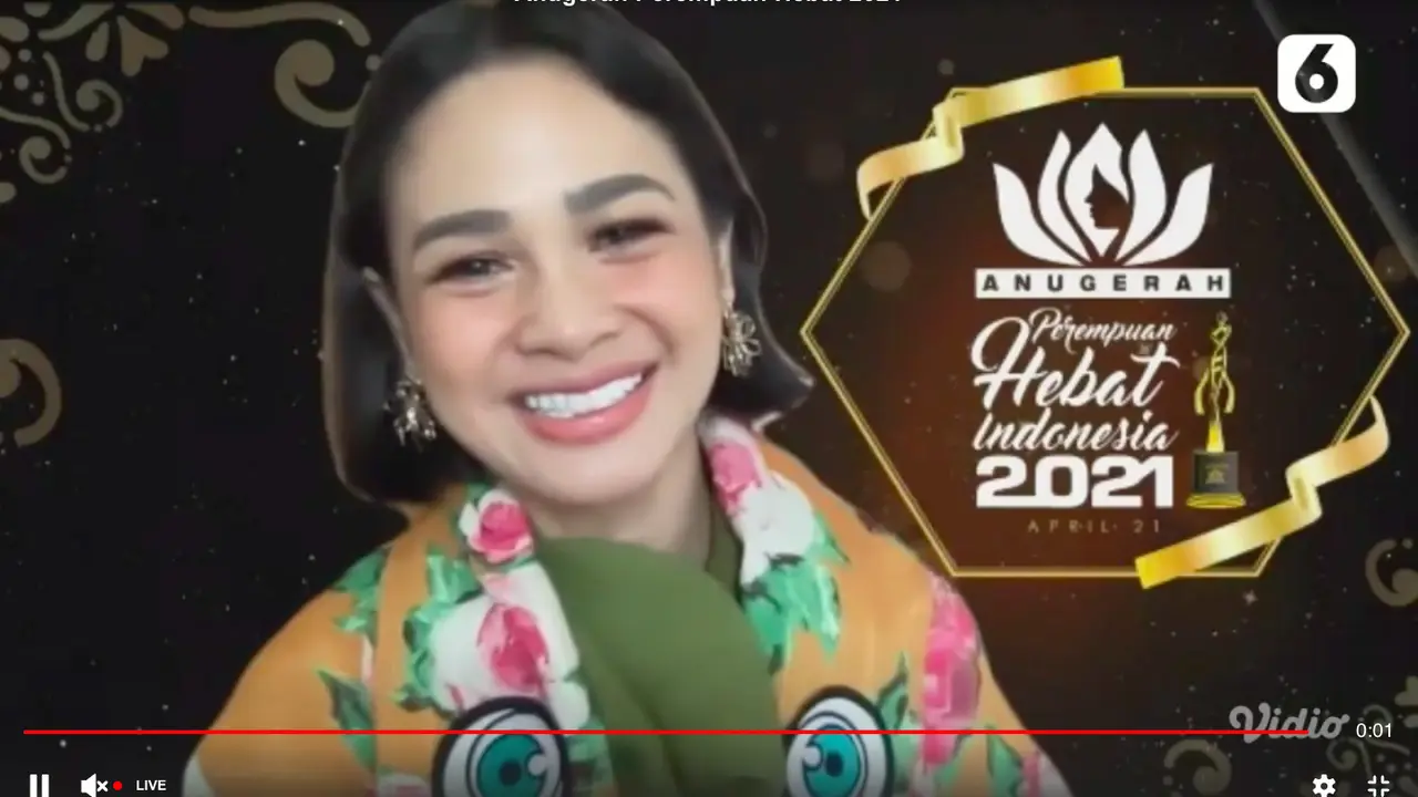 Screenshoot  Anugerah Perempuan Hebat Indonesia 2021