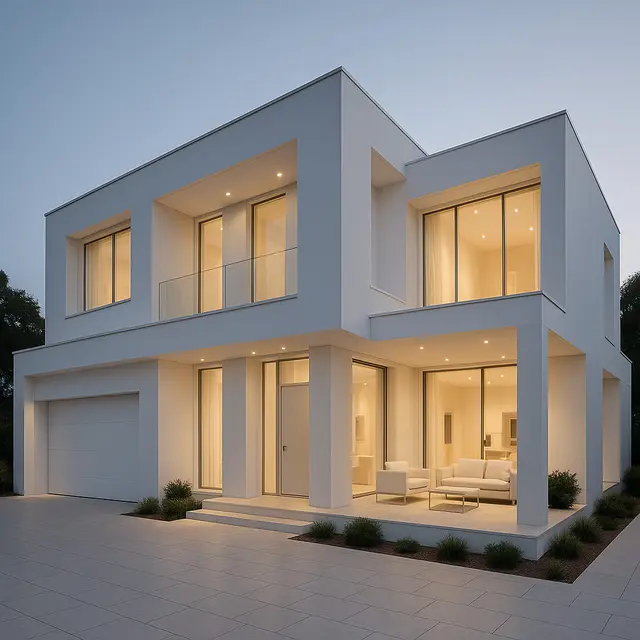 Model Rumah Kontemporer 2 Lantai Terbaru 2025