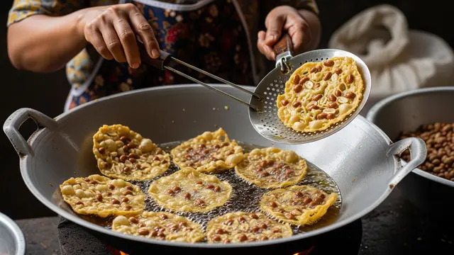 Menggoreng Rempeyek