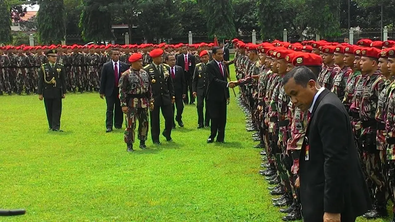 Presiden Jokowi - Kopassus 