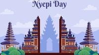 Ilustrasi Hari Raya Nyepi. (Image by freepik)