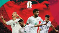 Kualifikasi Piala Dunia 2026 - Deretan pemain Irak yang bakal menyajikan mimpi buruk buat Timnas Indonesia (Bola.com/Adreanus Titus)