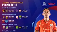 Jadwal Pertandingan BRI Super League Pekan Ke-19, Tayang di Vidio