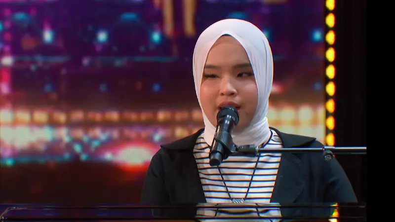 Putri Ariani dalam America's Got Talent. (Tangkapan layar YouTube/ Putri Ariani dalam America's Got Talent. (Tangkapan layar YouTube/  America's Got Talent)  America's Got Talent)