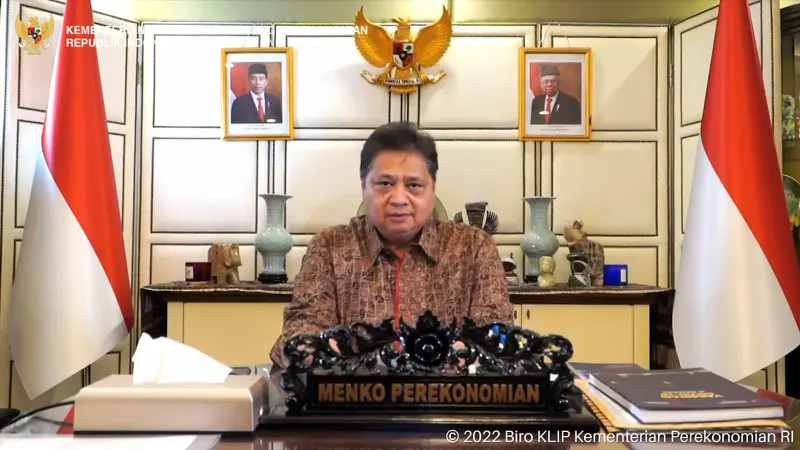 Menteri Koordinator Bidang Perekonomian Airlangga Hartarto