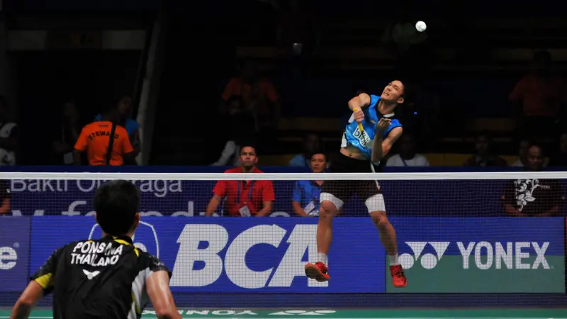 Tunggal putra Indonesia Jonatan Christie