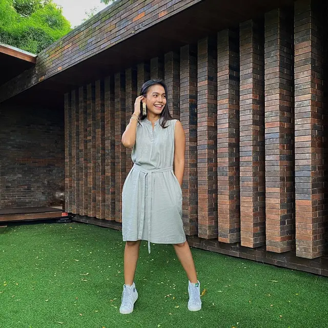 Pesona Rania Putrisari Dengan Gaya Kasual. (Sumber: Instagram/raniaps)