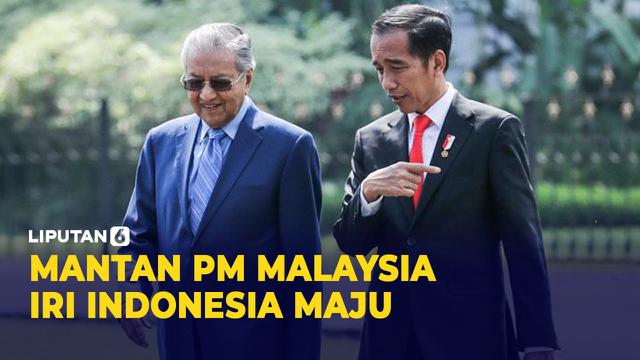 Mantan PM Malaysia Iri dengan Indonesia