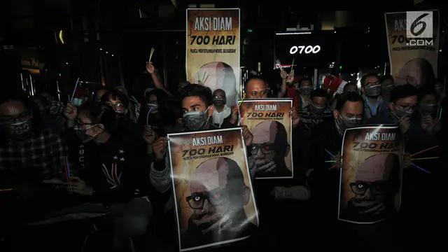 Aksi Diam 700 Hari Novel Baswedan