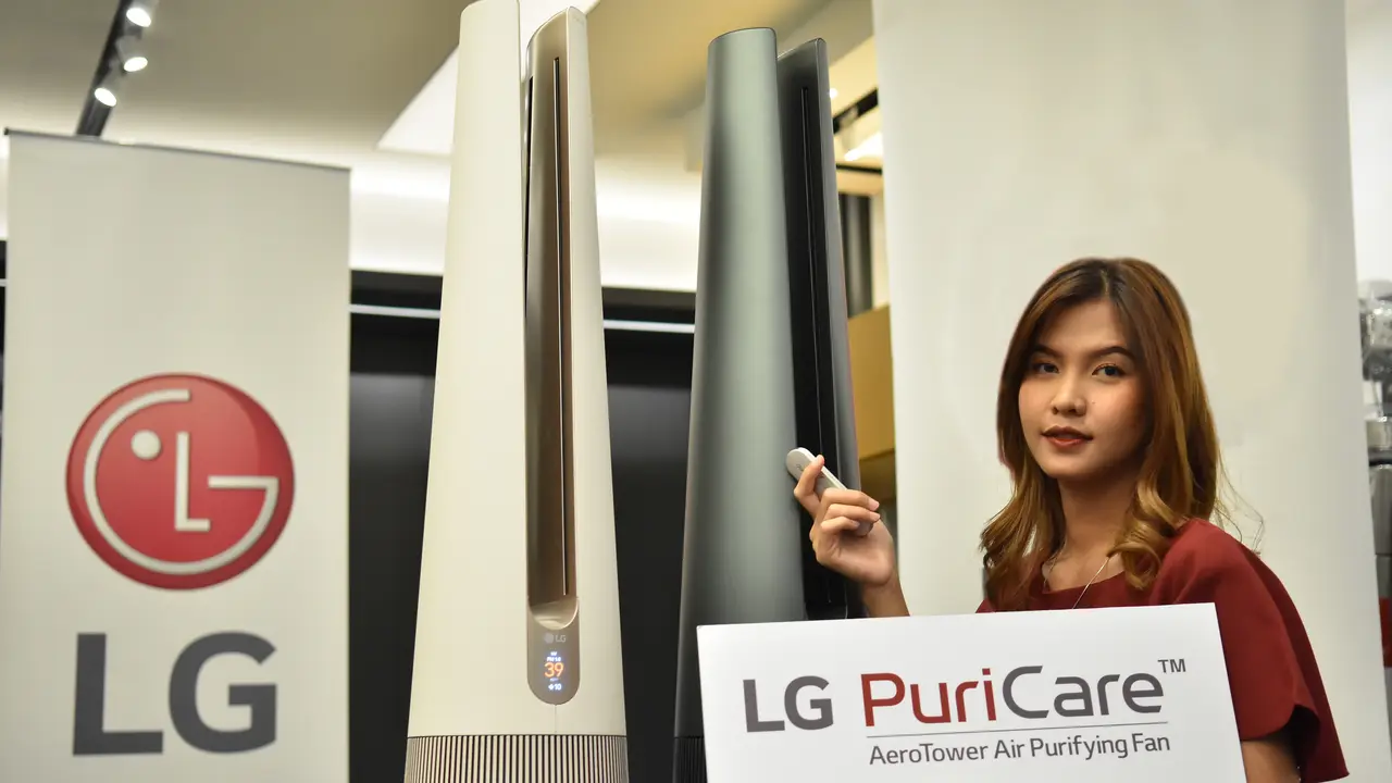 LG PuriCare AeroTower Air Purifying Fan