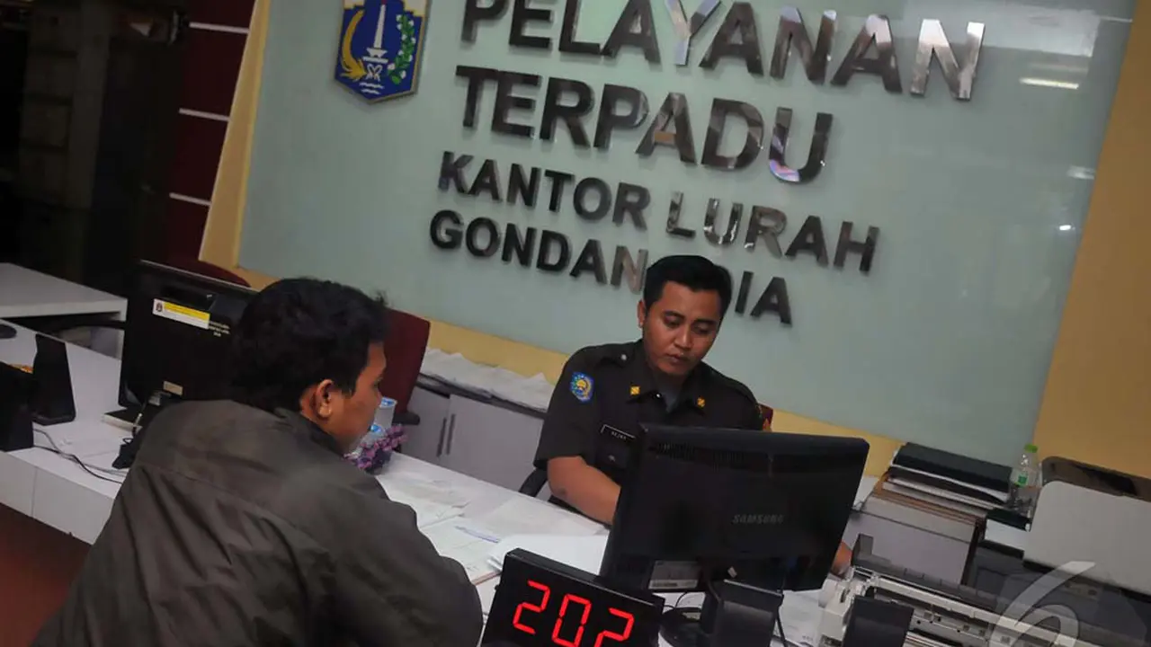 Pelayanan Terpadu Satu Pintu di Kelurahan Gondangdia